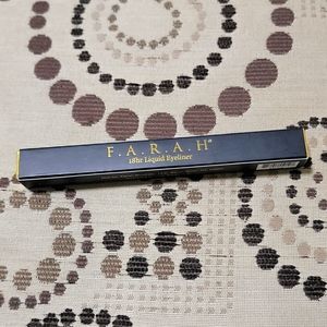 Farah liquid eyeliner is black velvet